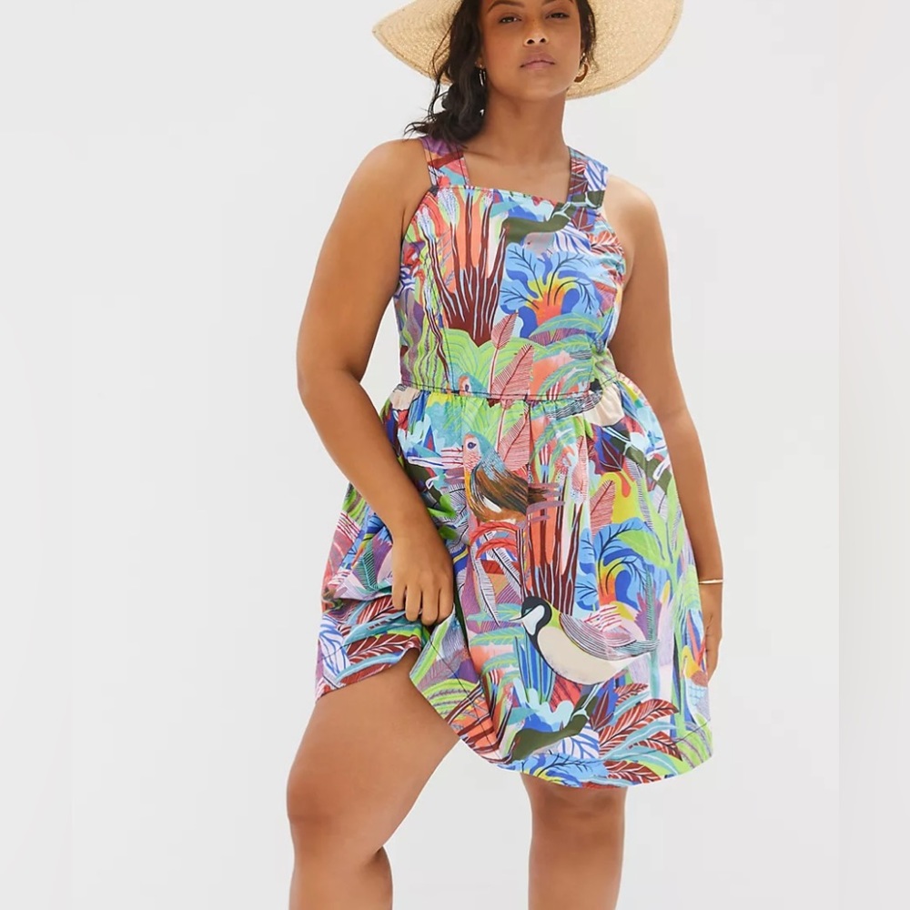 Anthropologie Orane Sigal Swing Mini Dress